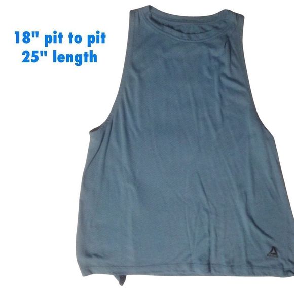 Athletic Tank Tops Bundle 3 Blue Tank Tops Size M/L - Picture 4 of 10